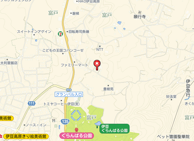 ラバッザへのアクセス地図