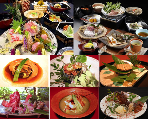 花吹雪のお食事